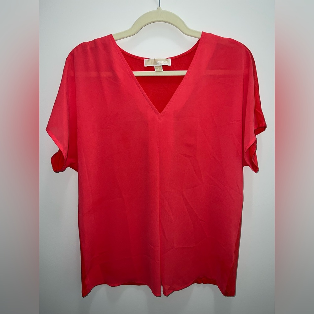 Michael Kors hot pink top